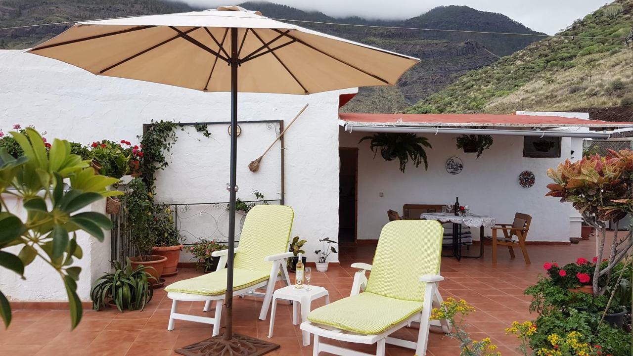 Apartament Vivelorural Atico Y Terraza En El Risco De Agaete Agaete  Zewnętrze zdjęcie