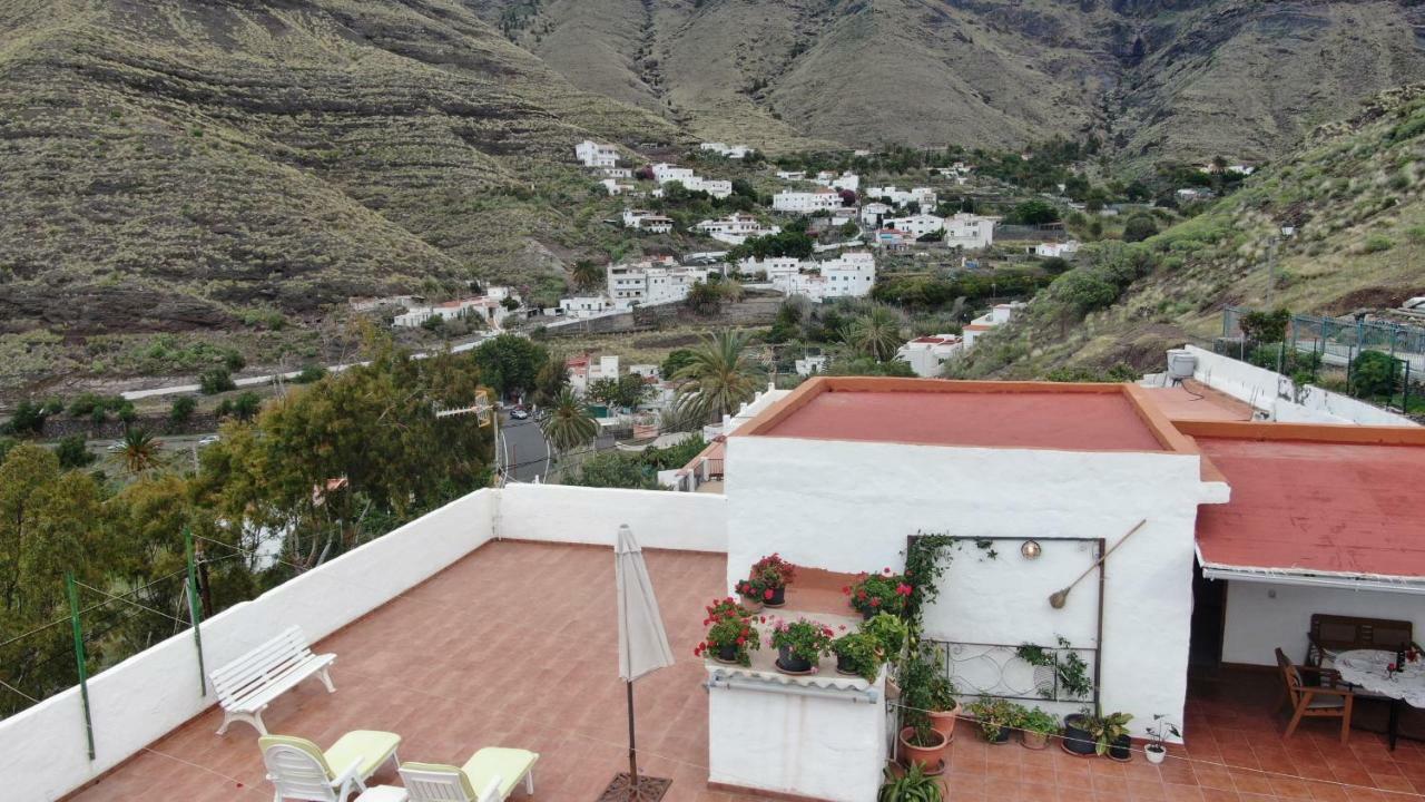 Apartament Vivelorural Atico Y Terraza En El Risco De Agaete Agaete  Zewnętrze zdjęcie